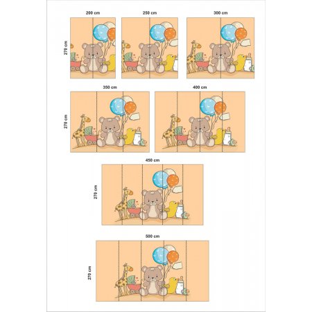 Αυτοκόλλητη ταπετσαρία - Φιλαράκια