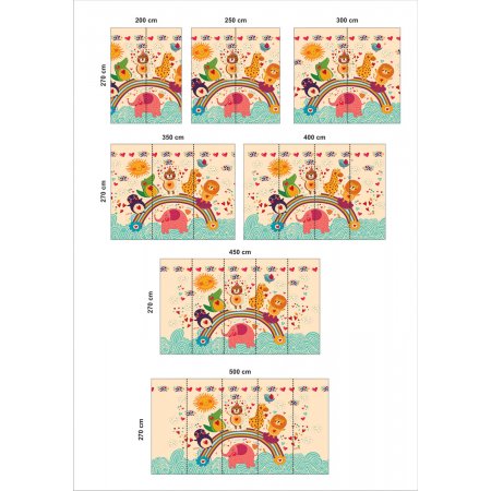 Αυτοκόλλητη ταπετσαρία - Ουράνιο τόξο