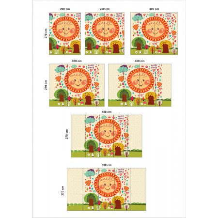 Αυτοκόλλητη ταπετσαρία - Ήλιος