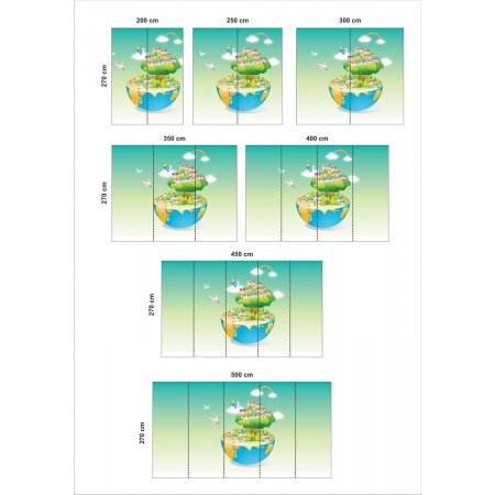 Αυτοκόλλητη ταπετσαρία - Δεντρούπολη