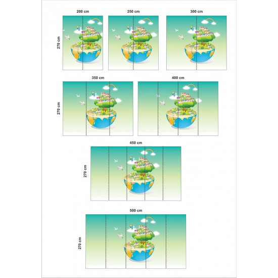Αυτοκόλλητη ταπετσαρία - Δεντρούπολη