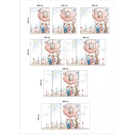 Αυτοκόλλητη ταπετσαρία - Οι φίλοι