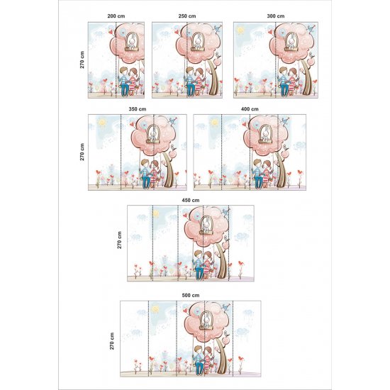 Αυτοκόλλητη ταπετσαρία - Οι φίλοι