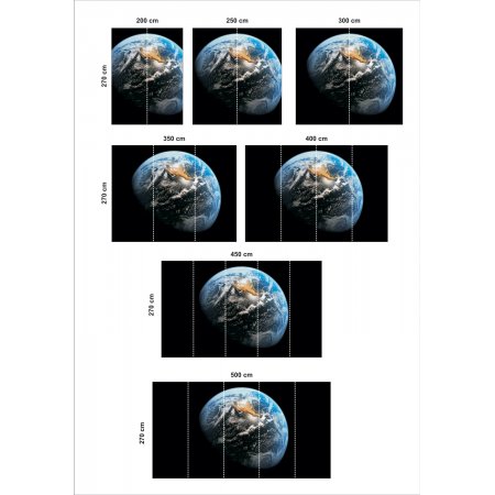 Αυτοκόλλητη Ταπετσαρία - Υδρόγειος