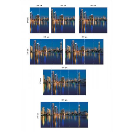 Αυτοκόλλητη Ταπετσαρία - Gold coast city