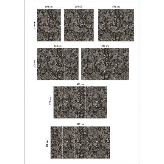 Αυτοκόλλητη Ταπετσαρία - Classic flowers 2 Αυτοκόλλητη Ταπετσαρία - Classic flowers 2