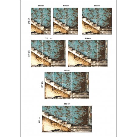 Αυτοκόλλητη Ταπετσαρία - Ερείπια