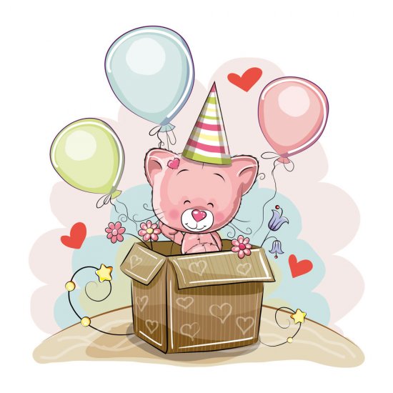 Αυτοκόλλητο τοίχου - Αρκουδάκι