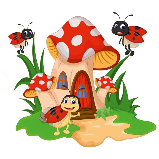 Αυτοκόλλητο τοίχου - Πασχαλίτσες