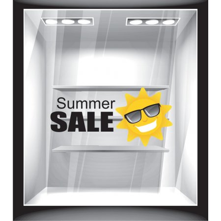 Αυτοκόλλητο εκπτώσεων - Summer sale 5 Αυτοκόλλητο εκπτώσεων - Summer sale 5