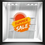 Αυτοκόλλητο εκπτώσεων - Summer sale 6