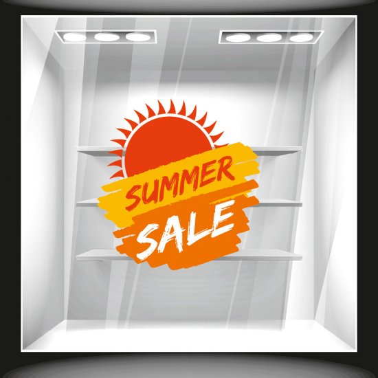 Αυτοκόλλητο εκπτώσεων - Summer sale 6