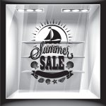 Αυτοκόλλητο εκπτώσεων - Summer Sale 16