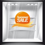Αυτοκόλλητο εκπτώσεων - Summer Sale 24