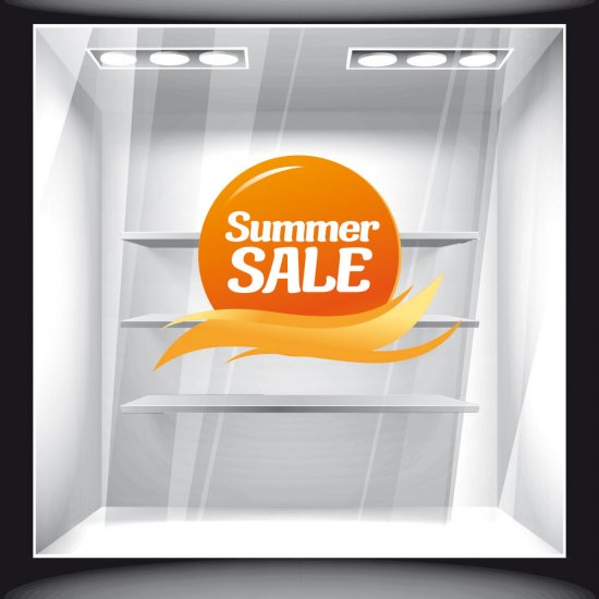 Αυτοκόλλητο εκπτώσεων - Summer Sale 24