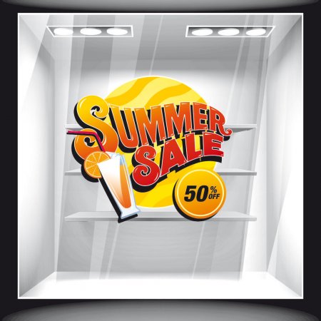Αυτοκόλλητο εκπτώσεων - Summer Sale 25 Αυτοκόλλητο εκπτώσεων - Summer Sale 25