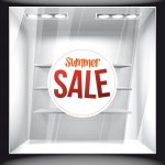 Αυτοκόλλητο εκπτώσεων - Summer Sale 27