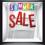 Αυτοκόλλητο εκπτώσεων - Summer Sale 35