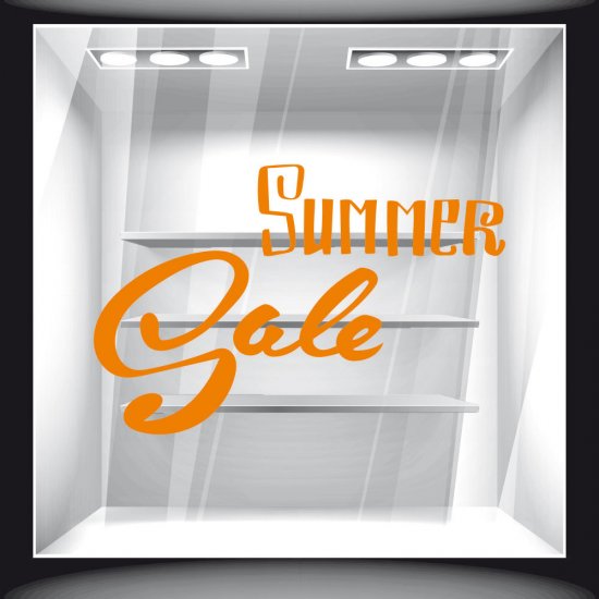 Αυτοκόλλητο εκπτώσεων - Summer Sale 38