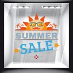 Αυτοκόλλητο εκπτώσεων - Summer Sale 39