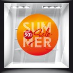 Αυτοκόλλητο εκπτώσεων - Summer Sale 41