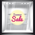 Αυτοκόλλητο εκπτώσεων - Summer Sale 43