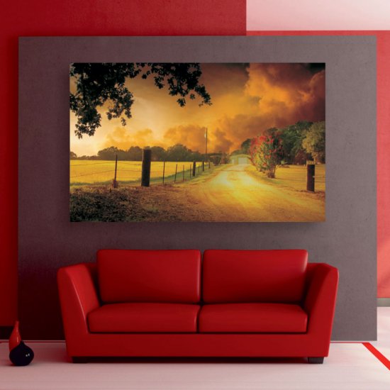 Πίνακας σε καμβά - Συννεφιασμένο δειλινό Πίνακας σε καμβά - Συννεφιασμένο δειλινό