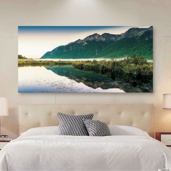 Πίνακας σε καμβά - Λίμνη