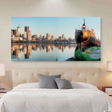 Πίνακας σε καμβά - Στην όχθη