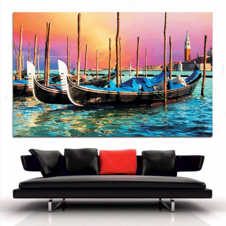 Πίνακας σε καμβά - Γόνδολες