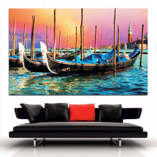 Πίνακας σε καμβά - Γόνδολες