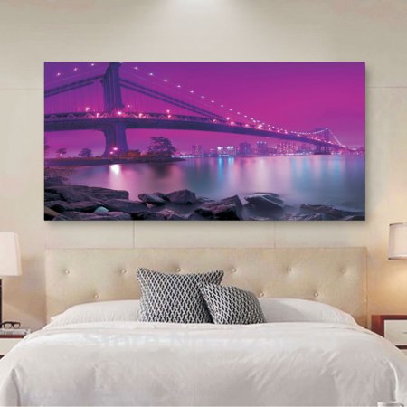 Πίνακας σε καμβά - Πορφυρός ουρανός