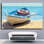 Πίνακας σε Καμβά - Βάρκα