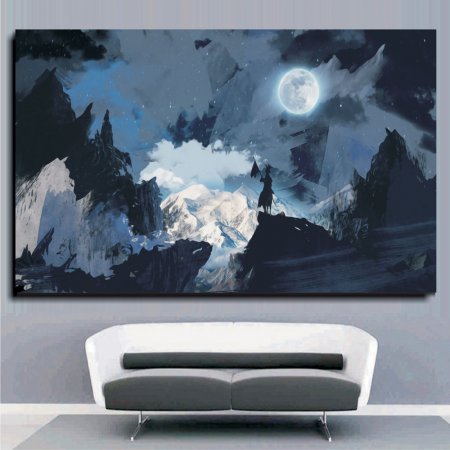 Πίνακας σε Καμβά - Χιονισμένο Τοπίο Πίνακας σε Καμβά - Χιονισμένο Τοπίο