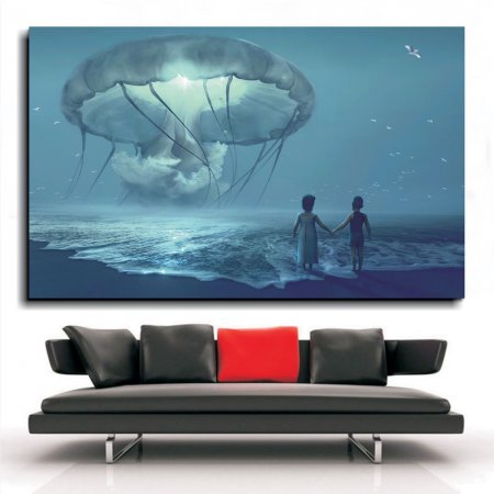 Πίνακας σε Καμβά - Γιγαντιαία Μέδουσα