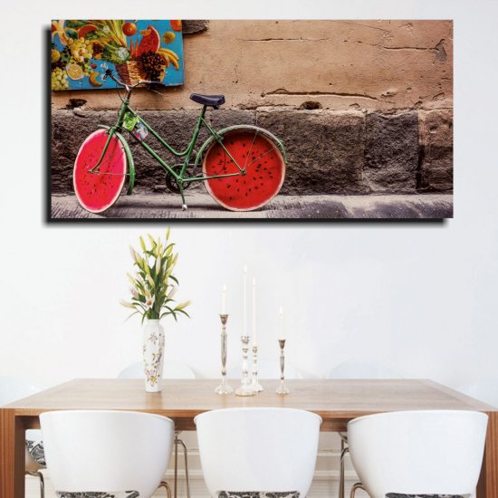 Πίνακας σε Καμβά - Ποδήλατο