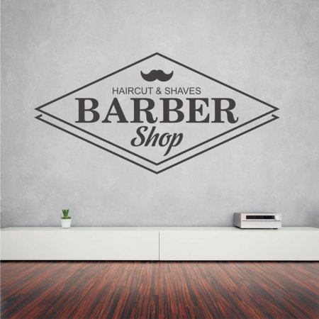 Αυτοκόλλητο τοίχου - Barber Shop 20