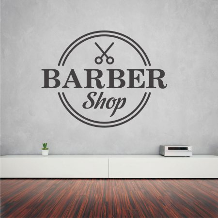 Αυτοκόλλητο τοίχου - Barber Shop 22