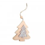 Ξύλινο Διακοσμητικό - Χριστουγεννιάτικο Δέντρο στα 2+1 Δώρο!