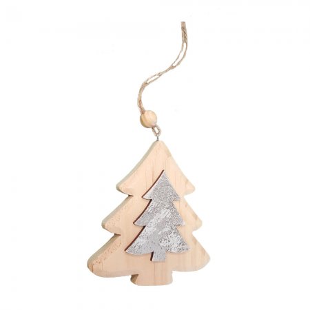 Ξύλινο Διακοσμητικό - Χριστουγεννιάτικο Δέντρο στα 2+1 Δώρο!