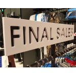 PVC Forex Επιγραφή - Final Sales