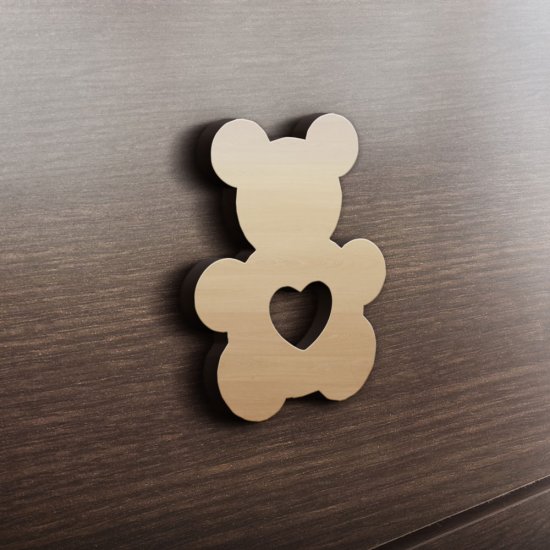 MDF Ξύλινο Σχέδιο - Αρκουδάκι