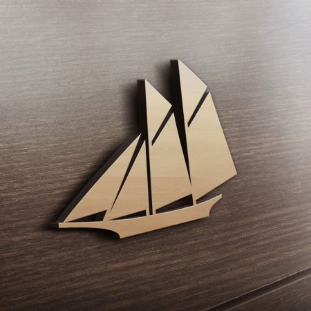 MDF Ξύλινο Σχέδιο - Καράβι