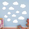 Παιδικό Αυτοκόλλητο Τοίχου - Σετ Συννεφάκια