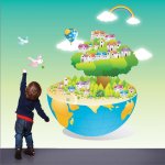 Αυτοκόλλητη ταπετσαρία - Δεντρούπολη