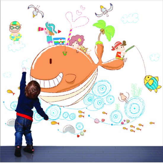 Αυτοκόλλητη ταπετσαρία - Θαλασσοπόροι