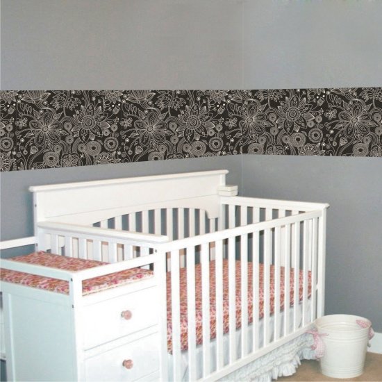 Αυτοκόλλητη Μπορντούρα - Ρετρό 2 Αυτοκόλλητη Μπορντούρα - Ρετρό 2