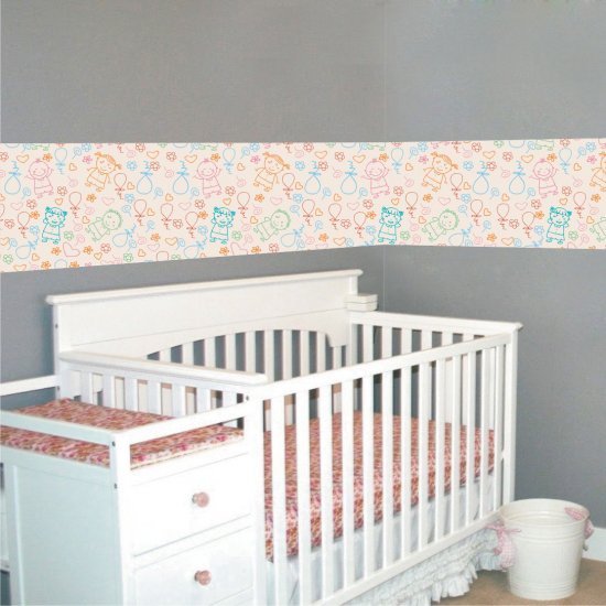 Αυτοκόλλητη Μπορντούρα - Παιδάκια