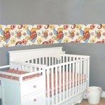 Αυτοκόλλητη Μπορντούρα - Πουλάκι