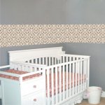 Vinyl Sticker Wall Border - Vintage Pattern 5